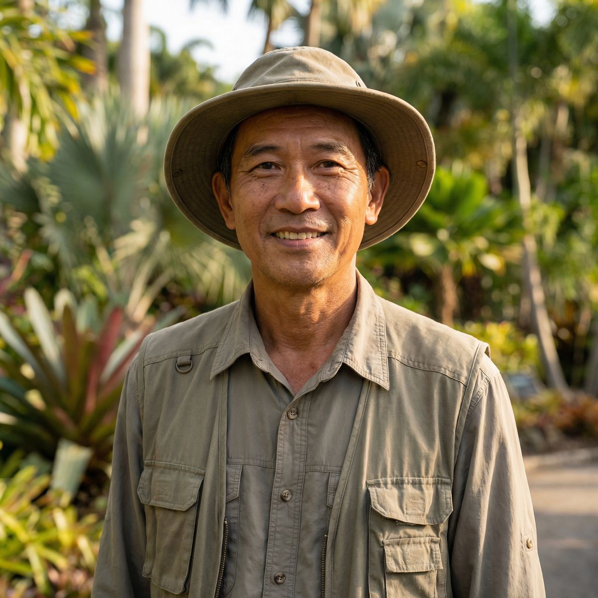 麻豆传媒植物专家林建国